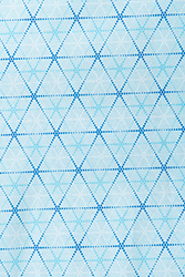 Patient Gown 49x68 7.6 lb/dz Premium Select Blended, Printed Cosmic Blue, Overlapping 55% Cotton, 45% Polyester Blue Print 15 dz/bale